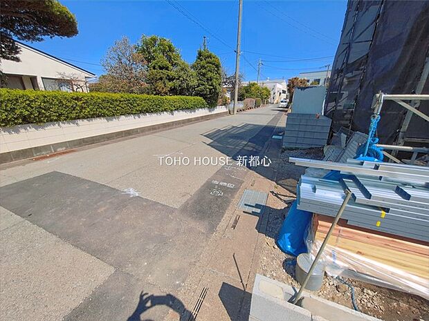 前面道路含む現地