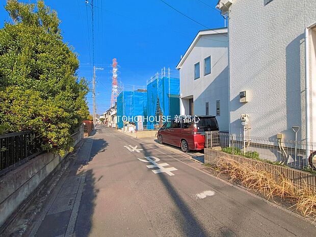 前面道路含む現地