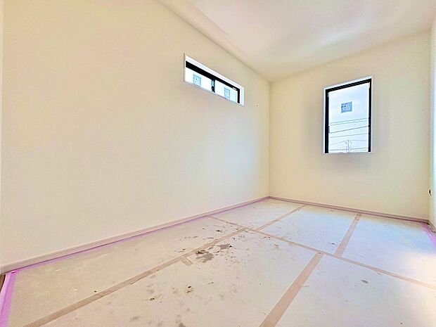 充実した生活は伸びやかな居室空間から始まります。(令和8年3月 撮影)