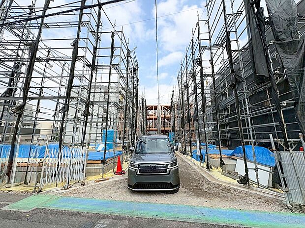 2階に水回りを集約した家事効率の良い間取り。(令和8年3月 撮影)