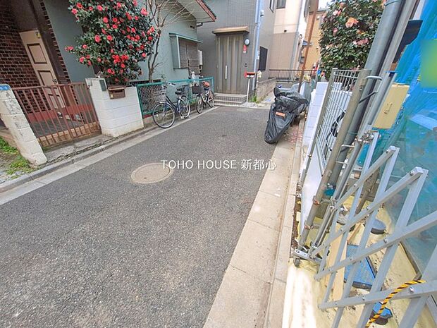 前面道路含む現地