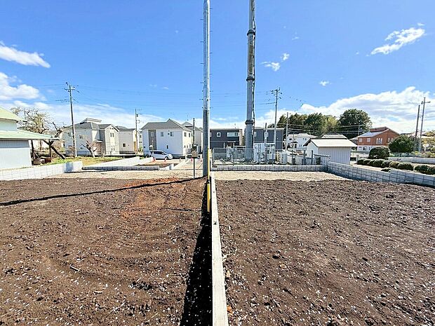 ちょっとした雨なら防げる広々としたインナーバルコニーを採用しました。(令和8年4月 撮影)