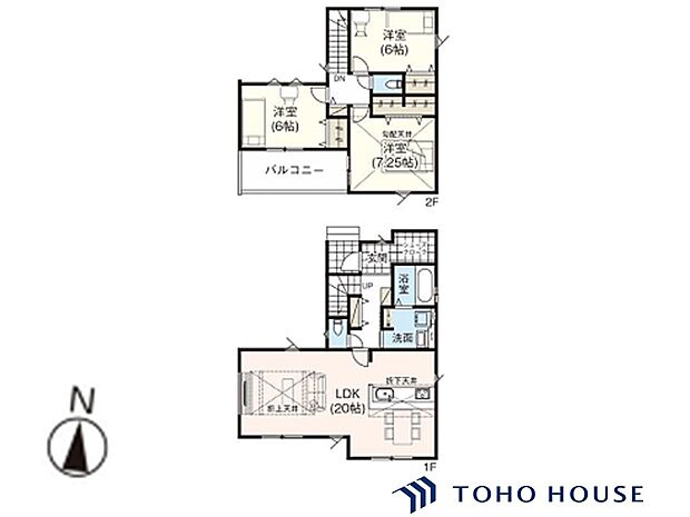 参考プラン間取り