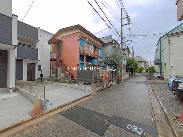 前面道路含む現地