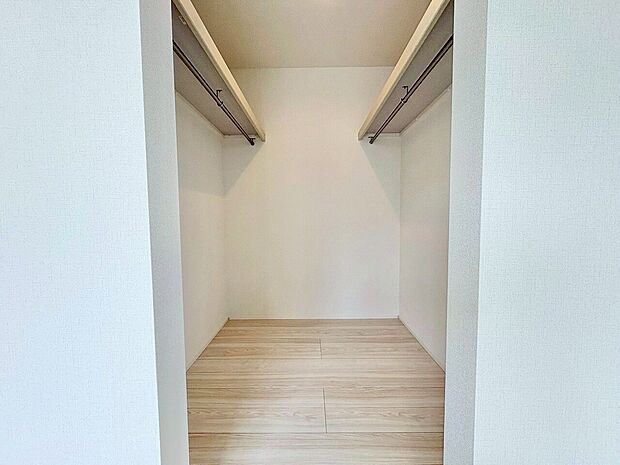 WICを備えることで、すっきりとした居室空間を実現できます。