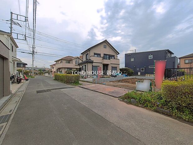 前面道路含む現地