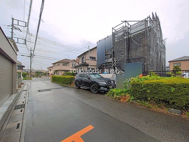 前面道路含む現地