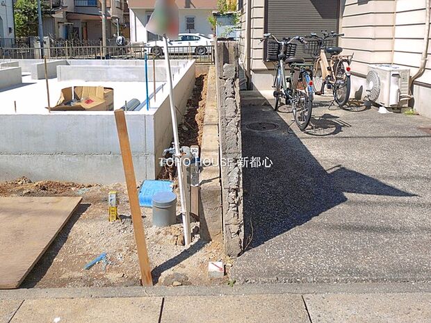 前面道路含む現地