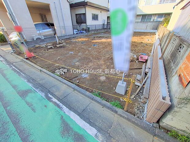 前面道路含む現地