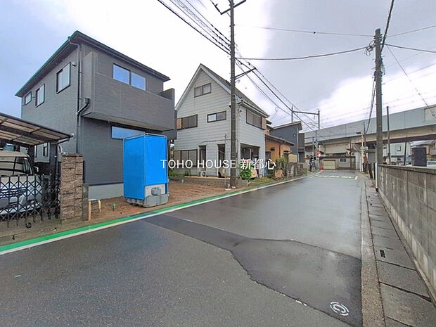 前面道路含む現地