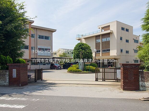 白岡市立篠津小学校 750m
