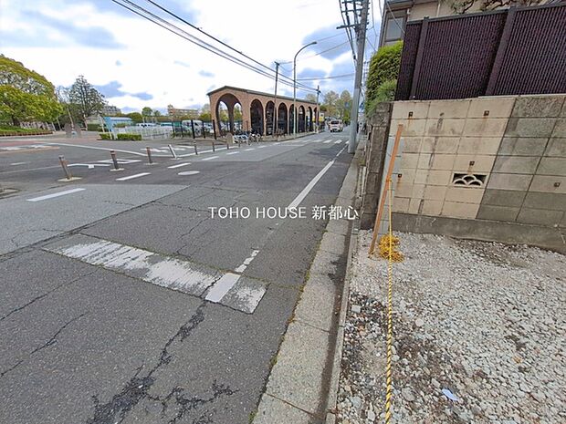 前面道路含む現地