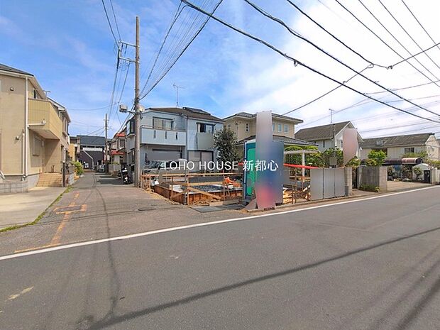前面道路含む現地