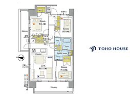 ザ・パークハウス浦和岸町 3LDKの間取図画像
