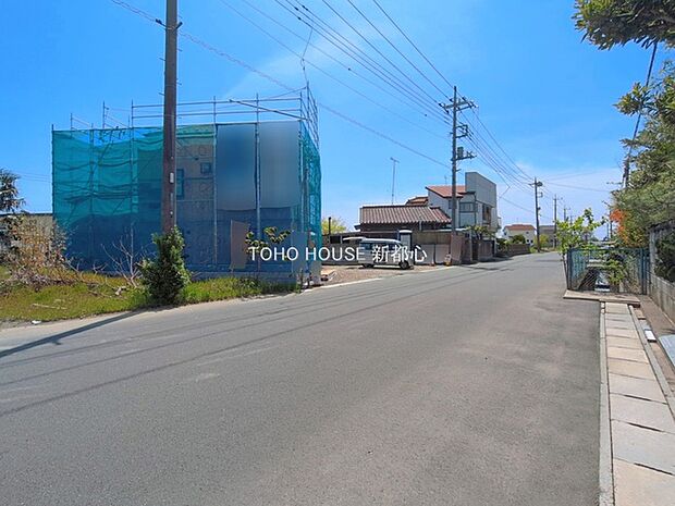 前面道路含む現地