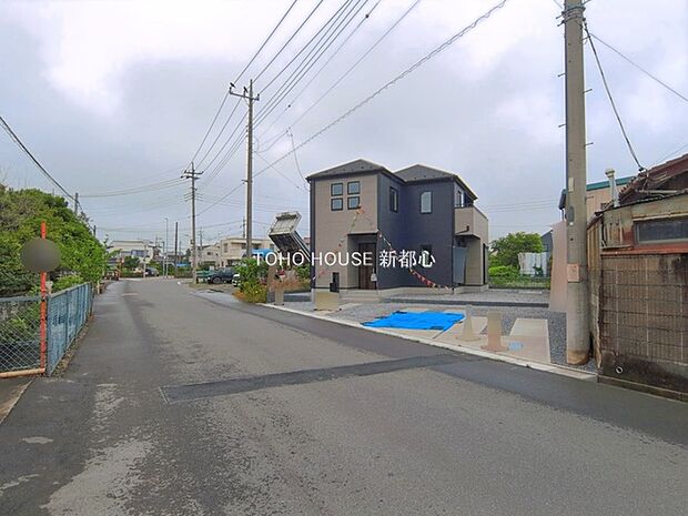 前面道路含む現地