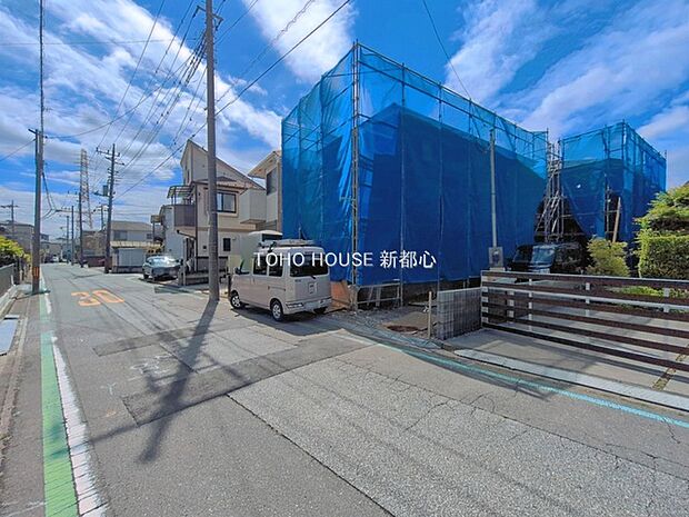 前面道路含む現地