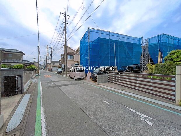 前面道路含む現地