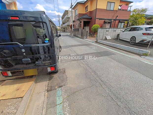 前面道路含む現地