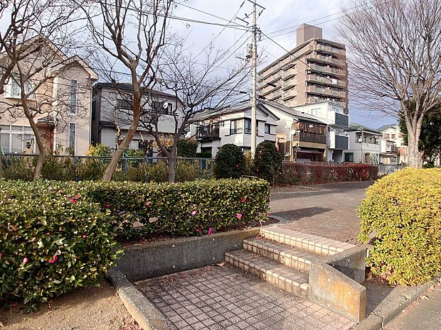 見沼代用水西縁まで約90m