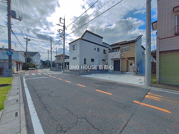 前面道路含む現地