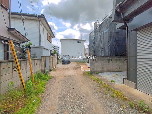 前面道路含む現地
