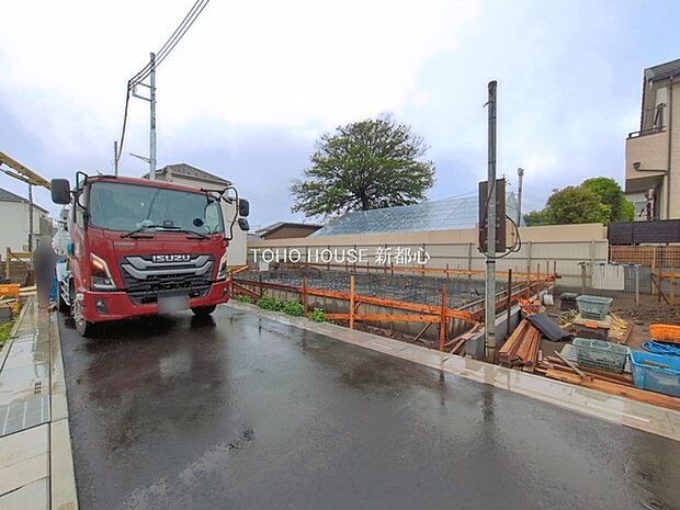 前面道路含む現地