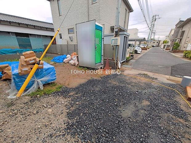 前面道路含む現地