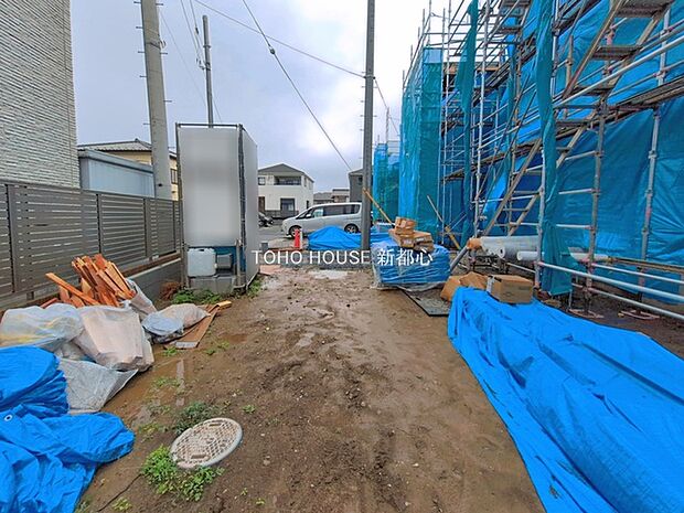 前面道路含む現地