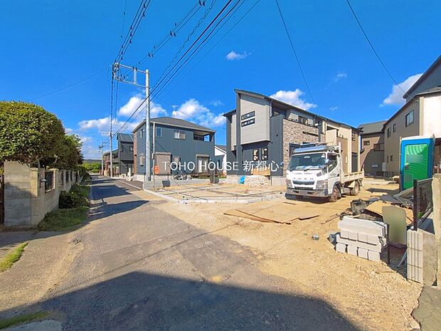 前面道路含む現地
