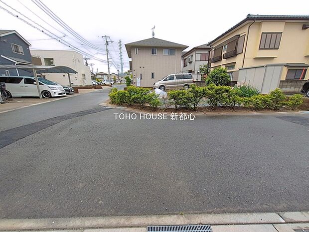 前面道路含む現地