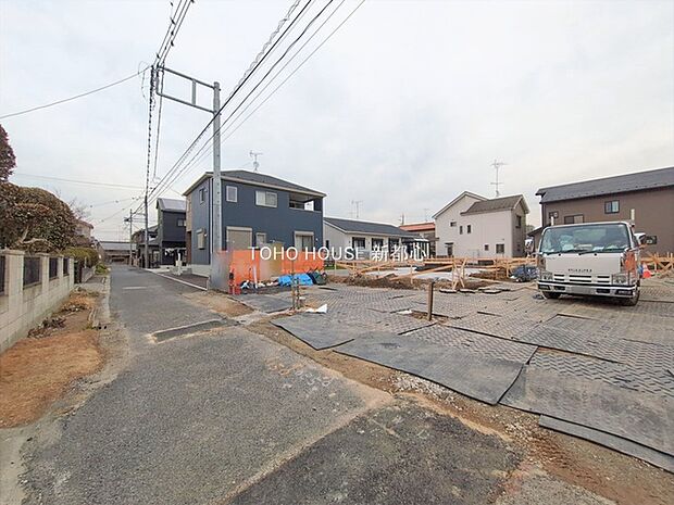 前面道路含む現地