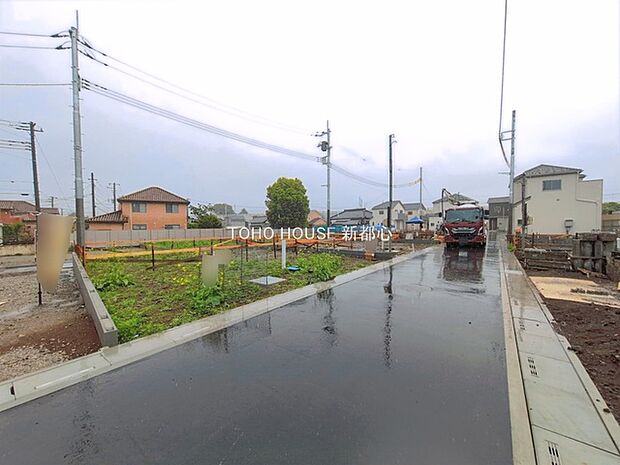 前面道路含む現地