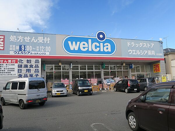 ウエルシア川口北園店まで約350m