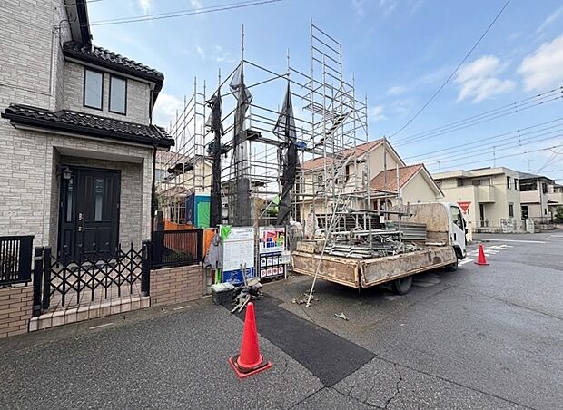 閑静な住宅街、陽当り良好な区画整理完了地。(令和8年6月 撮影)