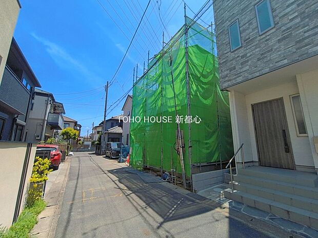 前面道路含む現地