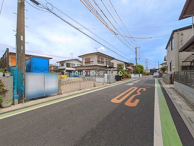 前面道路含む現地