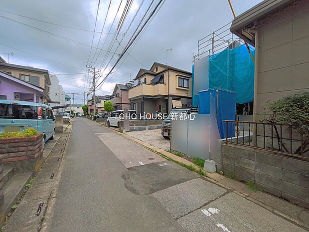 前面道路含む現地