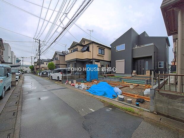 前面道路含む現地
