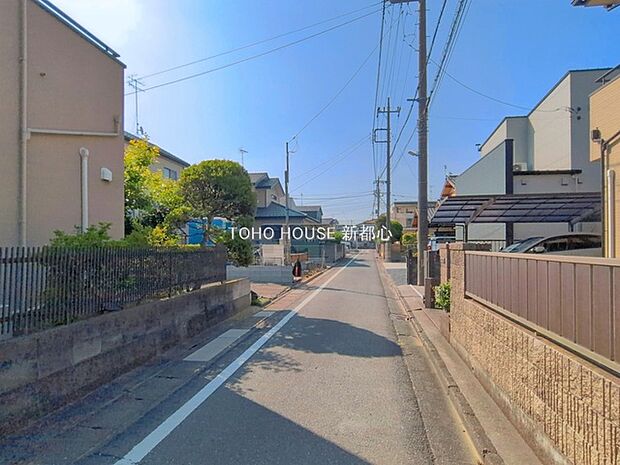 前面道路含む現地