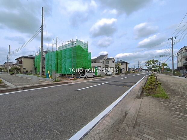 前面道路含む現地