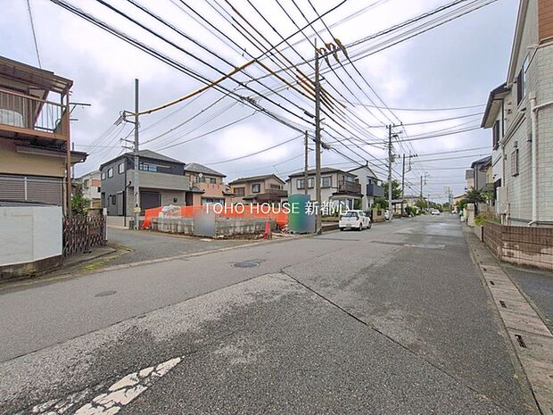 前面道路含む現地