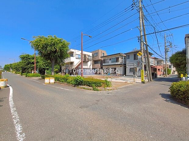 前面道路含む現地