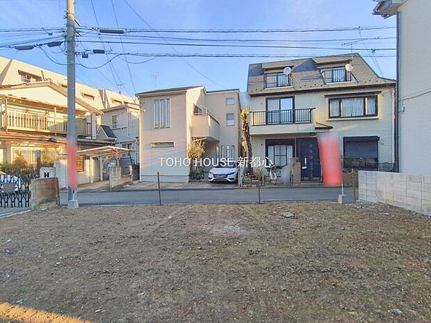 前面道路含む現地