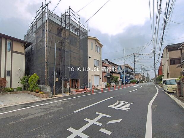 前面道路含む現地