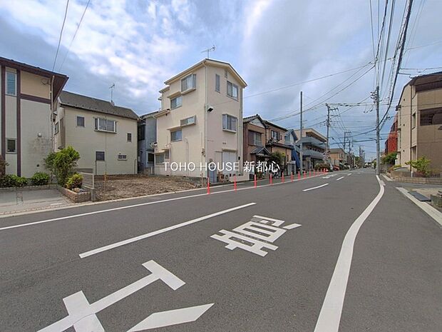 前面道路含む現地