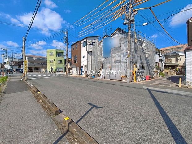 前面道路含む現地