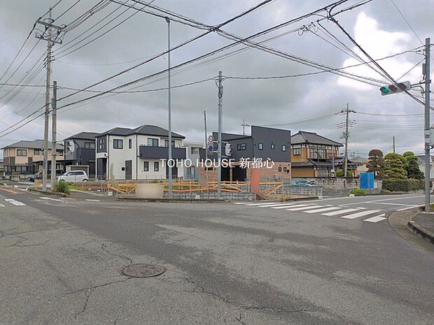 前面道路含む現地