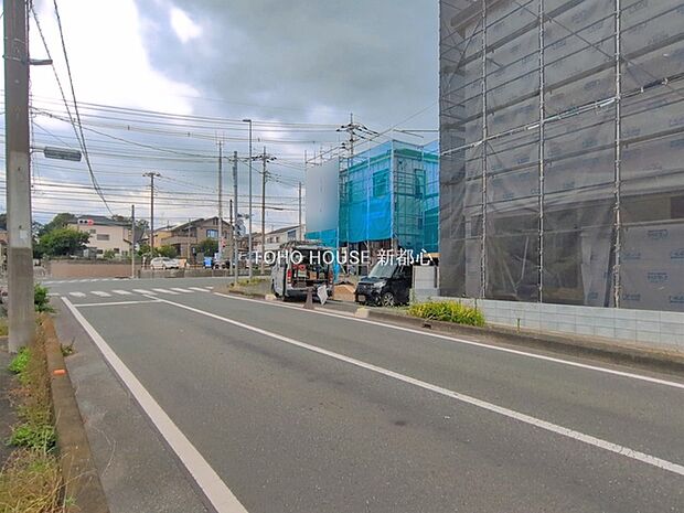 前面道路含む現地