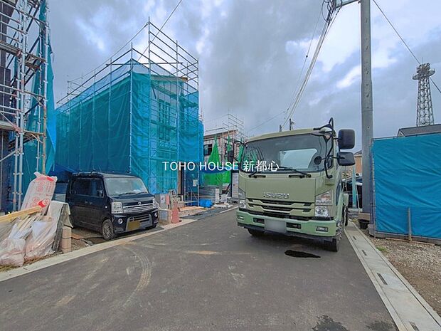 前面道路含む現地